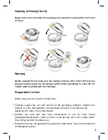 Preview for 5 page of Giani CUCINA GCHA-03B Instruction Manual