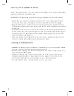 Preview for 4 page of Giani Cucina GCHD9003B Instruction Manual