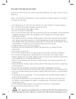 Предварительный просмотр 2 страницы Giani CUCINA GCSD80A Instruction Manual