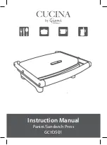 Preview for 1 page of Giani Cucina GCYD501 Instruction Manual