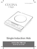 Preview for 1 page of Giani CUCINA GCYS-B21 Instruction Manual