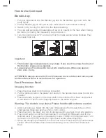 Preview for 6 page of Giani CUCINAGCGM-MO11B Instruction Manual