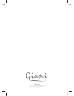 Preview for 8 page of Giani GCETW39AL-1 Instruction Manual