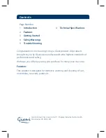 Preview for 2 page of Giani HPW-1004-55 Instruction Manual