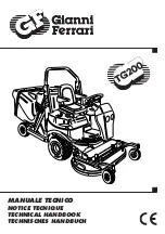 Preview for 1 page of Gianni Ferrari TG200 Technical Handbook