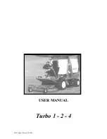 Предварительный просмотр 1 страницы Gianni Ferrari Turbo 1 User Manual