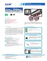 Gianni Industries 10040DS Specification Sheet preview