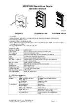 Gianni Industries Easiprox Operation Manual preview