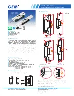 Preview for 1 page of Gianni Industries Gk300 Series Specification Sheet