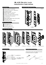 Preview for 1 page of Gianni Industries ML-400M Installation Instruction