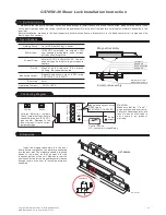 Gianni Industries Shear Lock P-MU-GS705N-30 Installation Instructions preview