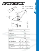 Giant ANTHEM X Parts List предпросмотр