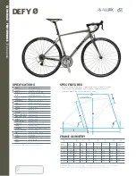 Giant DEFY 0 Datasheet предпросмотр