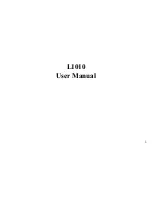 Preview for 1 page of Giant L1010 User Manual