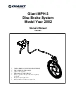 Preview for 1 page of Giant MPH-3 - MODEL YEAR 2002 Owner'S Manual