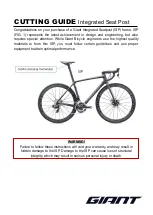 Preview for 1 page of Giant MY21 TCR Advance Quick Manual