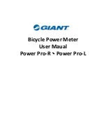 Preview for 1 page of Giant Power Pro-L User Manual