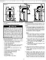 Предварительный просмотр 5 страницы Giant RESIDENTIAL DIRECT VENT GAS-FIRED WATER HEATERS Installation And Operating Instructions Manual