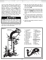 Предварительный просмотр 10 страницы Giant RESIDENTIAL DIRECT VENT GAS-FIRED WATER HEATERS Installation And Operating Instructions Manual