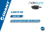 Предварительный просмотр 16 страницы Giant RIDESENSE Manual