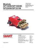 Giant SP100HK Operating Instructions/ Repair And Service Manual preview