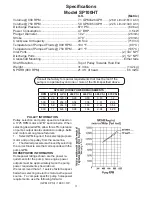 Предварительный просмотр 3 страницы Giant SP100HT Operating Instructions/ Repair And Service Manual