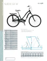 Giant SUEDE GX W Datasheet предпросмотр