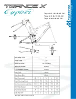 Giant TRANCE X Technical Manual предпросмотр