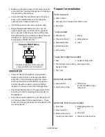 Предварительный просмотр 7 страницы Giant UG40-92TFTT-N2U Operation And Installation Manual