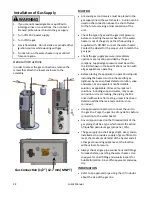 Предварительный просмотр 24 страницы Giant UG40-92TFTT-N2U Operation And Installation Manual