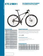 Giant XTC 29ER 1 Datasheet предпросмотр