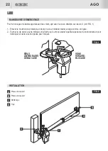 Предварительный просмотр 22 страницы GiBiDi AGO 400 Instructions For Installation Manual