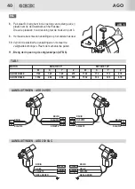 Предварительный просмотр 40 страницы GiBiDi AGO 400 Instructions For Installation Manual