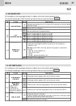 Предварительный просмотр 43 страницы GiBiDi AS06250 Instructions For Installation Manual