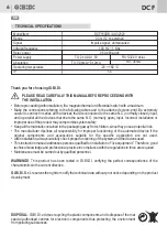 Предварительный просмотр 6 страницы GiBiDi AU02020 Instructions For Installations