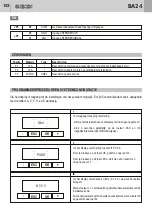 Preview for 31 page of GiBiDi BA24 Instructions For Installations