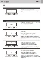 Preview for 35 page of GiBiDi BA24 Instructions For Installations