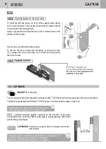 Preview for 8 page of GiBiDi CAPTIVE CAP ACTIVE User Manual