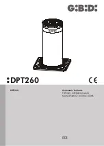 Preview for 1 page of GiBiDi DPT260 Fitting, Operation And Maintenance Instructions