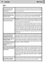 Предварительный просмотр 30 страницы GiBiDi DPT260 Fitting, Operation And Maintenance Instructions