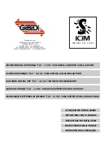 GiBiDi F/12 Instructions For Installation Manual preview