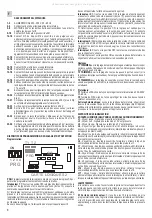 Предварительный просмотр 8 страницы GiBiDi F/24 Instructions For Installation Manual