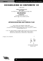 Preview for 6 page of GiBiDi F12E Instructions For Installation Manual