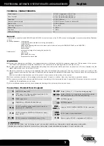 Preview for 7 page of GiBiDi F12E Instructions For Installation Manual