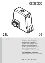 GiBiDi SL 544 Instructions For Installation Manual preview