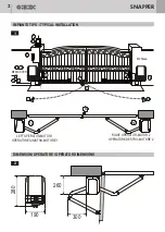 Предварительный просмотр 2 страницы GiBiDi SNAPPER 250 Instructions For Installation Manual