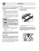 Предварительный просмотр 4 страницы Gibson 240435505 Use & Care Manual