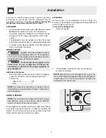 Preview for 4 page of Gibson 240435506 (0408) Use And Care Manual