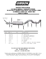 Gibson 315541 Instruction Manual предпросмотр