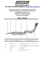 Gibson 69207D Instruction Manual preview